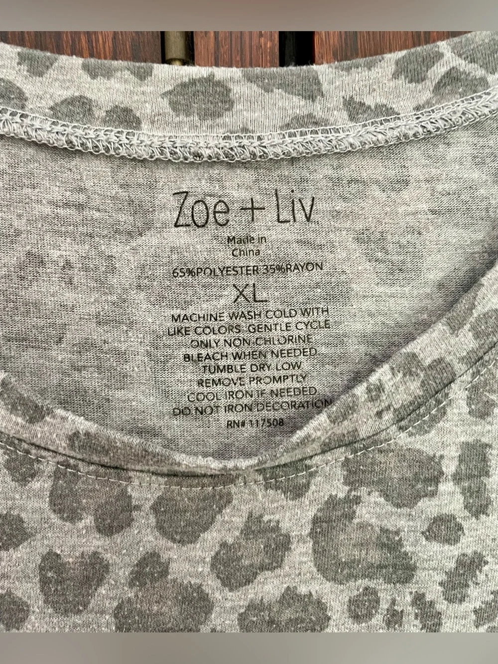Zoe + Liv soft gray